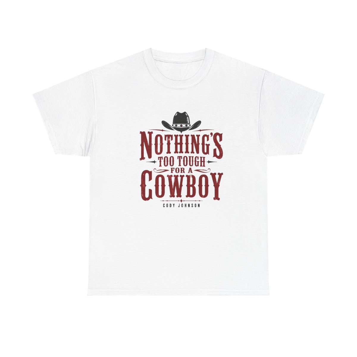 Cody Johnson "Nothing" Unisex Tee - Official t-shirts merchandise