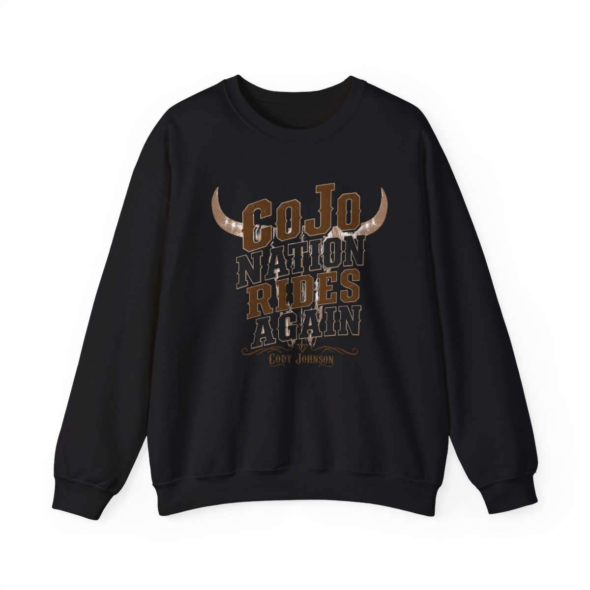 Cody Johnson "CoJo Nation Rides Again" Crewneck - Official Sweatshirts merchandise