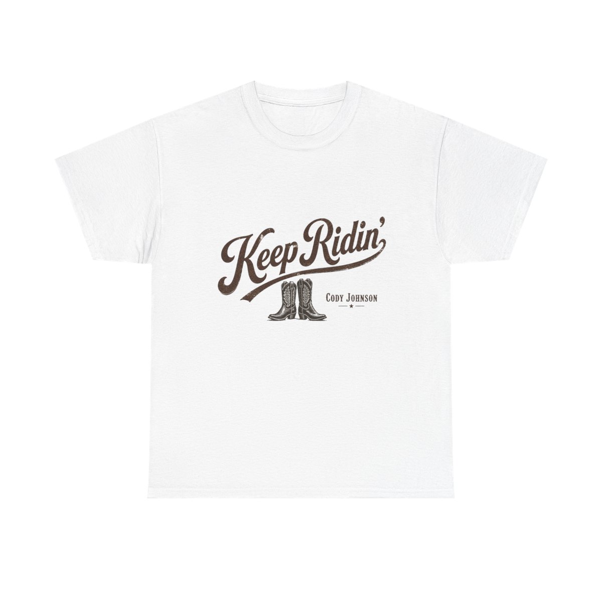 Cody Johnson "Keep Ridin" Unisex Tee - Official t-shirts merchandise