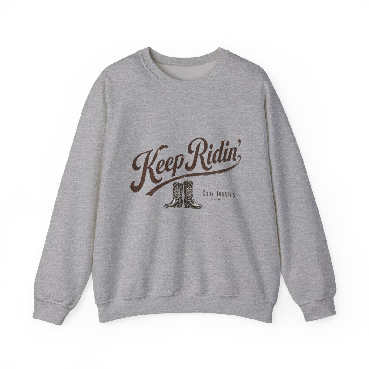 Cody Johnson "Keep Ridin" Crewneck - Official sweatshirts merchandise