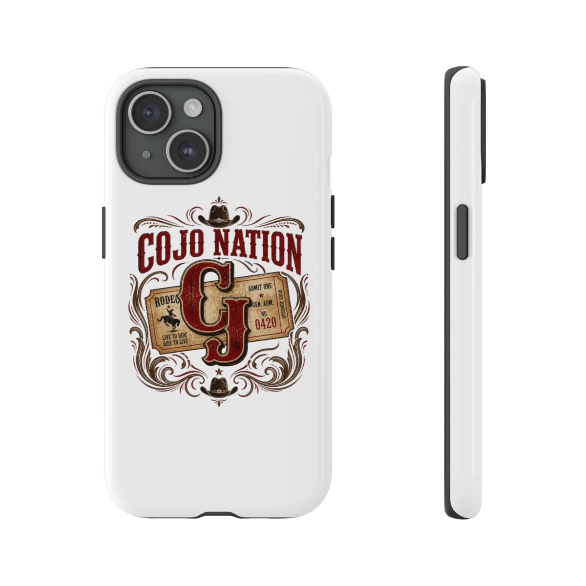 Cody Johnson "COJO NATION" Phone Case - alternate angle 3, merchandise