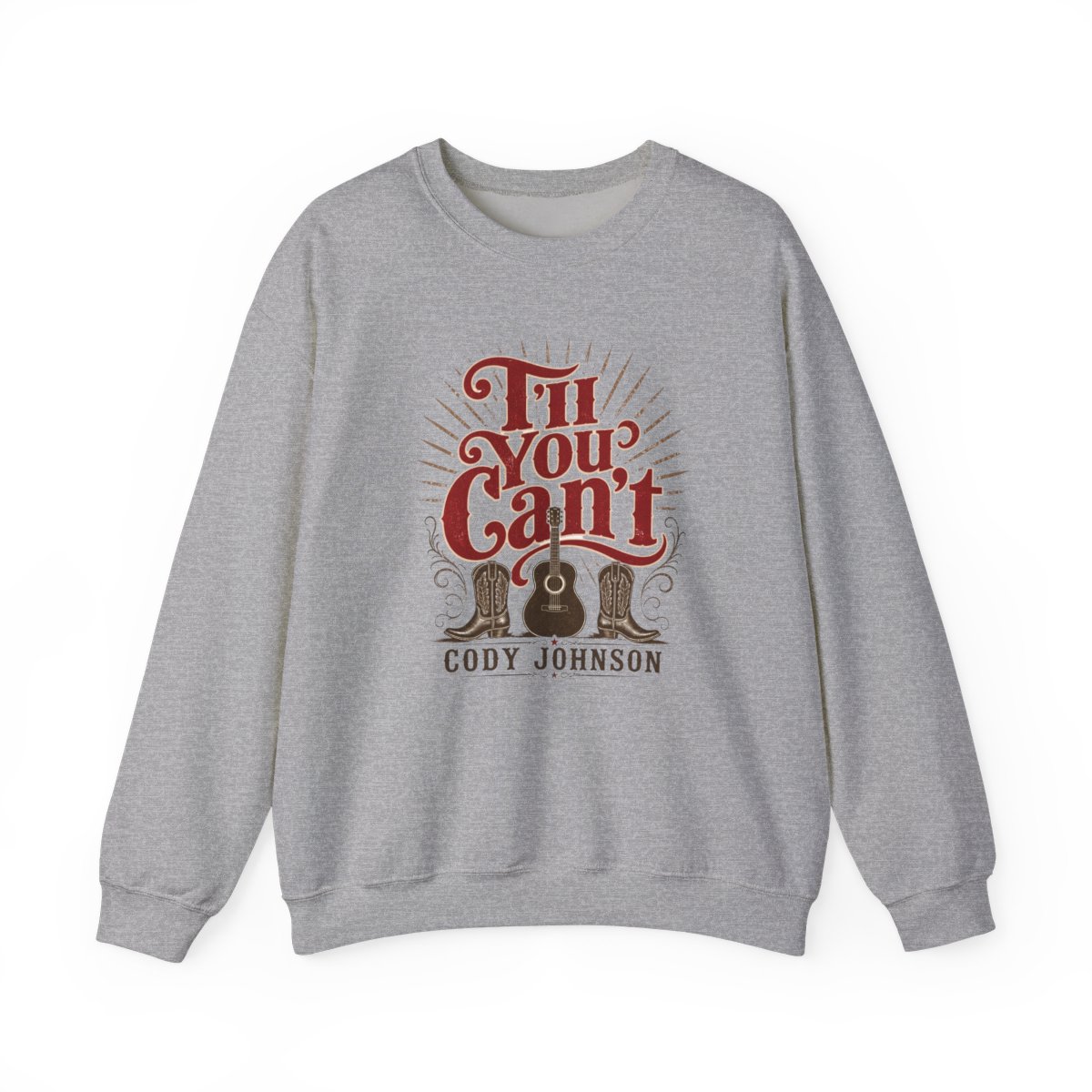 Cody Johnson "Til You Can" Crewneck - Official sweatshirts merchandise