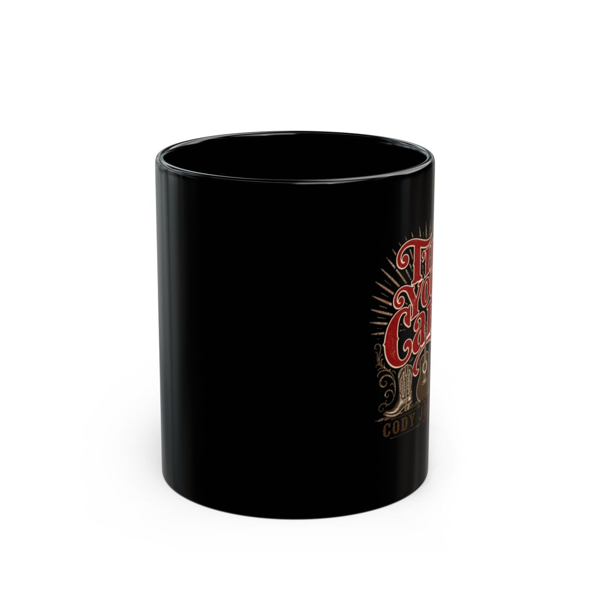 Cody Johnson "Til You Can" Black Mug - Official mugs merchandise